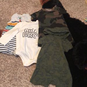 Boys 12 month onesie’s